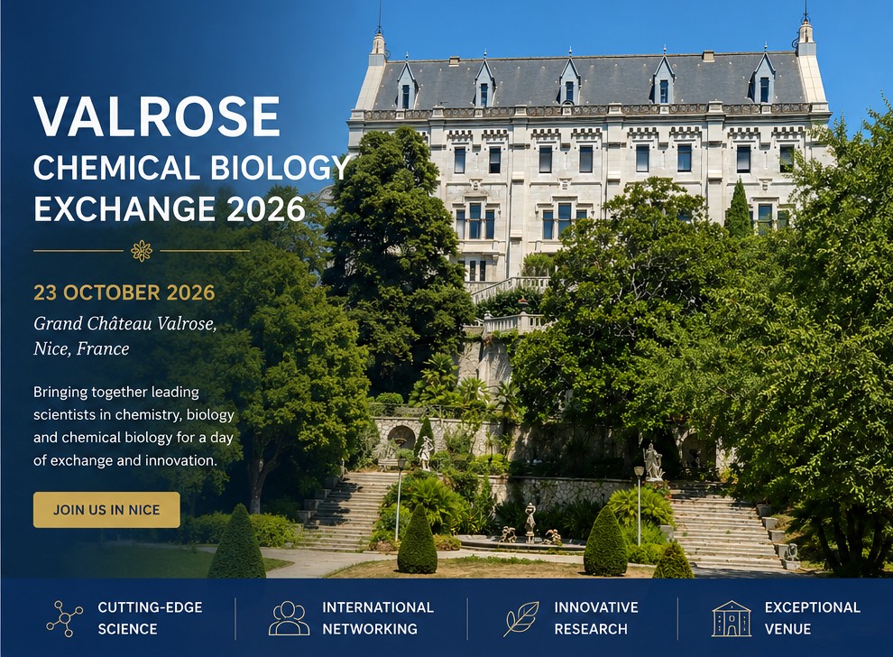 Valrose Chemical Biology Exchange 2026: A New International Chemical Biology Symposium at iBV